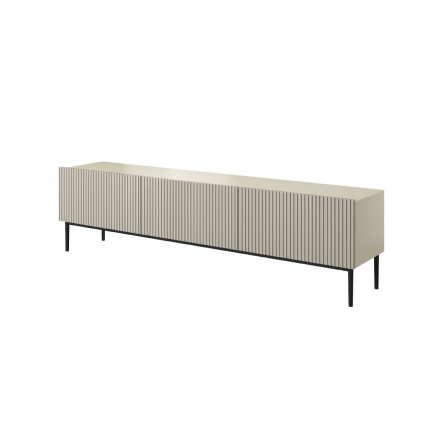 TV komoda Nicole, kašmír / černé nožky