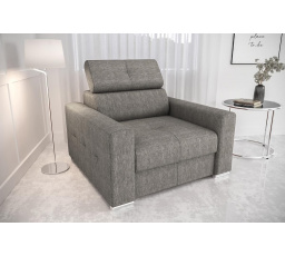 FOTEL MARGO 110 CM - Odcienie szarości