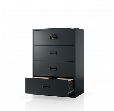 Antracit színű fém iratszekrény: SARA XL V4, 900 x 1320 x 600 mm Antracit színű fém iratszekrény: SARA XL V4, 900 x 1320 x 600 mm