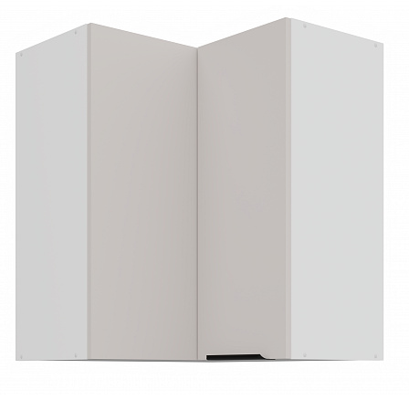 Horní rohová skříňka COMBO - 60x60 GN-72 2F (90°), Bílá/Kašmír