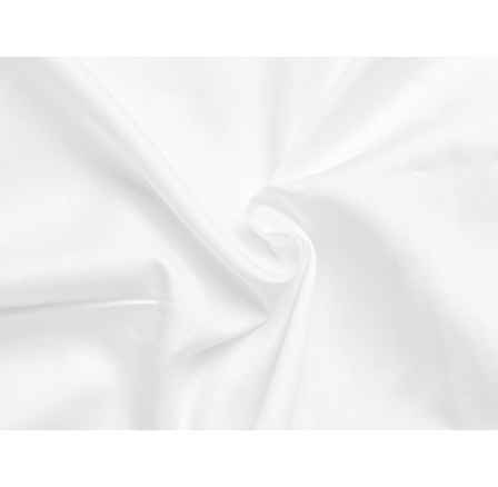 Bílé saténové prostěradlo plachta bez gumy 140x230