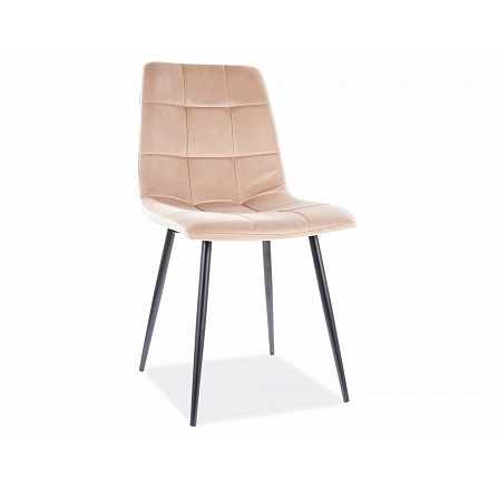 Étkezőszék MILA Velvet, bézs Bluvel 28