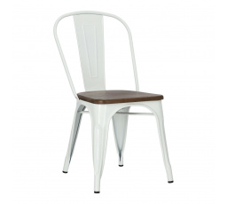 Paris Wood szék fehér fenyő dió