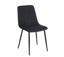 Velvet szék fekete K17-FX