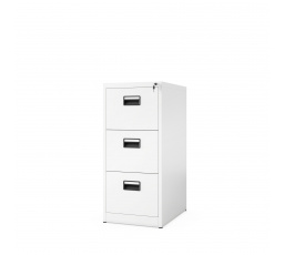 Fém iratszekrény SARA V3, 460 x 1020 x 620 mm, fehér