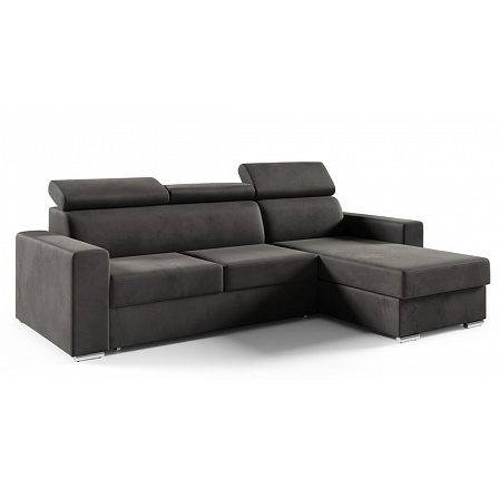 ADELKA sarok ülőgarnitúra Jobb, Monolith 92