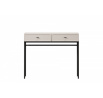 LORINI TOALETKA 100 2SZ - cashmere / T-bar czarny / stelaż czarny