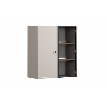 LORINI WITRYNA 100 2D - cashmere / T-bar czarny / wisząca