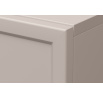 LORINI RTV 150 2SZ - cashmere / T-bar czarny / cokół
