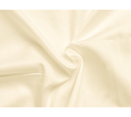 Smetanové saténové prostěradlo plachta bez gumy 140x230