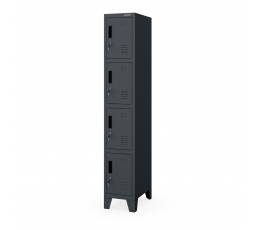 Antracit színű BHP ROBERT 1 Plus szociális szekrény 292 x 1720 x 450 mm