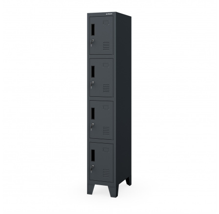 Antracit színű BHP ROBERT 1 Plus szociális szekrény 292 x 1720 x 450 mm