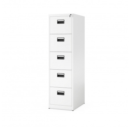 SARAN V5 fém iratszekrény, 460 x 1630 x 620 mm, fehér SARAN V5 fém iratszekrény, 460 x 1630 x 620 mm, fehér