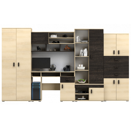 NELLY gyerekszoba, Juhar/Canterbury Tölgy