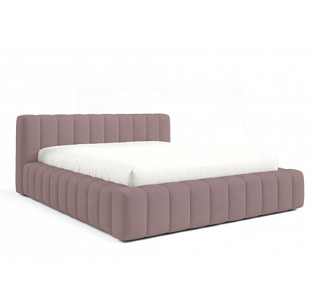 GINO ágy fa keretben léccel, 160x200, Velluto 14
