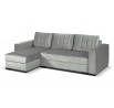 Rohová sedací souprava Verča UNI světle šedá