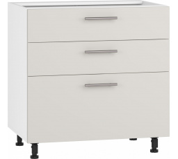 Konyhai alsó szekrény VENTO D3S-80/82, kasmír/fehér