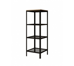 Reli Polc Fekete+Sonoma