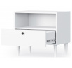 Dullum 60 Table White Biały 60x55 Not applicable