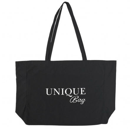 Shopper táska Unique Bag fekete Shopper táska Unique Bag fekete