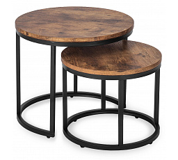 Zestaw Stolików FIGO Dąb Rustykalny