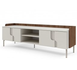 RTV komód POSITANO 10, Kasmír Dió alba