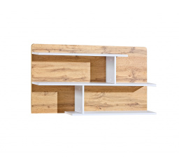 ARCA AR12 polc, Fehér Arktisz + Wotan Tölgy