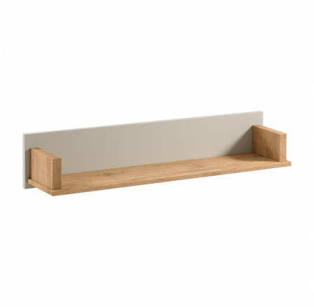 INDYGO P1 polc, Wotan Tölgy/Bézs